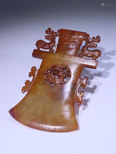 A Chinese Jade Axe