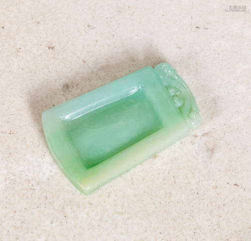 Chinese export jade jadeite stone pendant