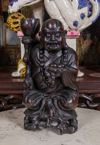 Chinese Antique carved wood figure