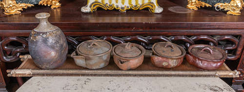 Set of Japanese antique tea-ware