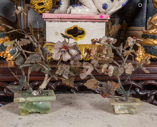 Pair of Chinese Antique bonsai