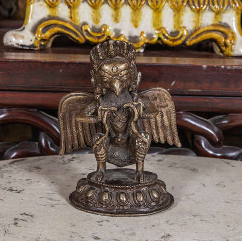 Tibetan bronze figure