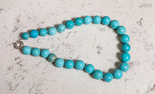 Nice Native American style Turquoise Beads Necklace