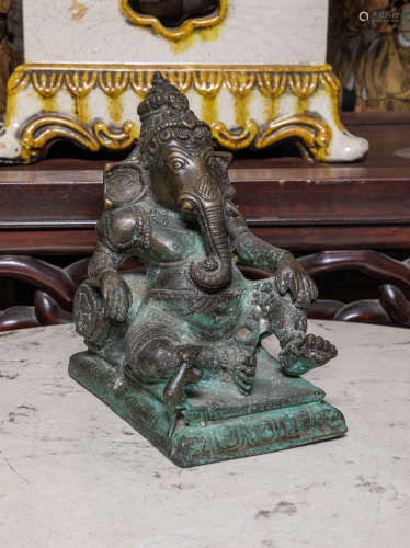 South Asian Vintage Bronze Buddha