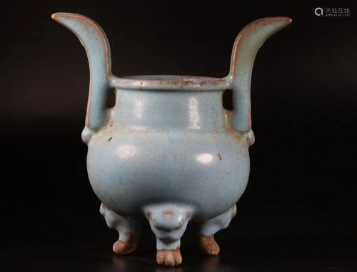 A CHINESE JUN-TYPE CENSER, NORTHERN SONG …