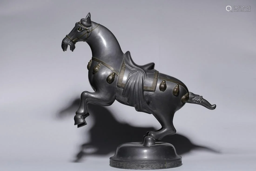 A CHINESE TIN â€˜HORSEâ€™, REPUBLIC PE…