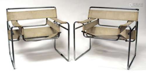 Marcel BREUER (1902 1981) (d'après) Paire de FAUTE…