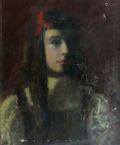 Jean Paul SINIBALDI (1857 1909). Portrait d'Annick…