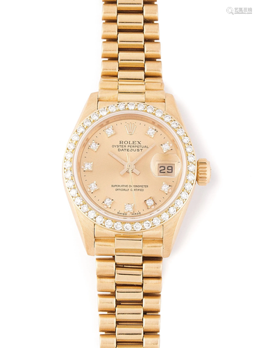 Rolex Brillant-Armbanduhr