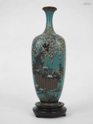 JAPON Epoque MEIJI (1868 1912): Vase en cuivre et …