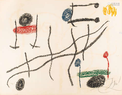 JOAN MIRO (SPANISH 1893-1983)