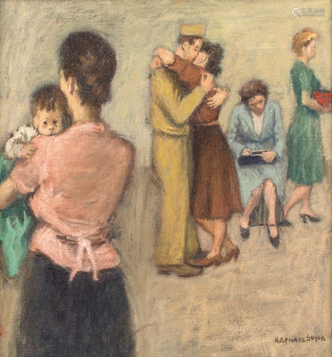 RAPHAEL SOYER (AMERICAN 1899-1987)