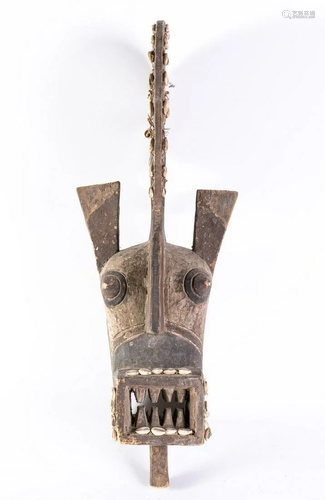 Arte africana Kobiay mask, Bwa Burkina Faso .