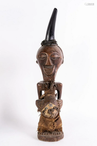 Arte africana Nkisi sculpture, SongyeD.R. Congo.