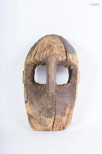 Arte africana A wooden mask, Dogon Mali .