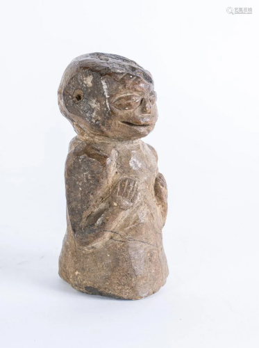 Arte africana Nomoli stone figurine, KissiSierra Leone