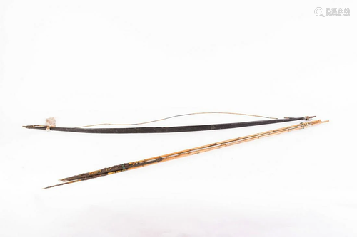 Arte oceania Bow with arrowsOceania.