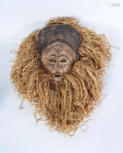 Arte africana Initiation mask, ChokweAngola/D.R.