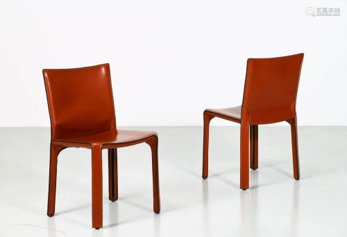 MARIO BELLINI Pair of chairs (2).
