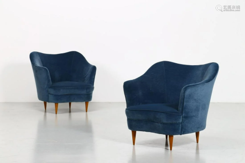 CASA E GIARDINO Pair of armchairs (2).