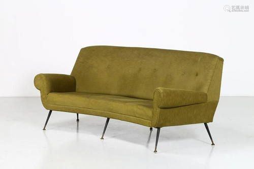 GIGI RADICE Curved sofa.