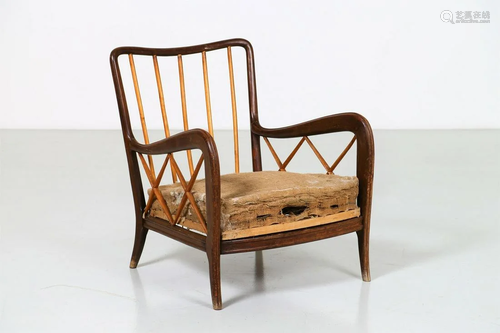 PAOLO BUFFA (Attributed to.) Armchair.