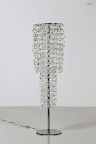 ANGELO MANGIAROTTI Floor lamp.