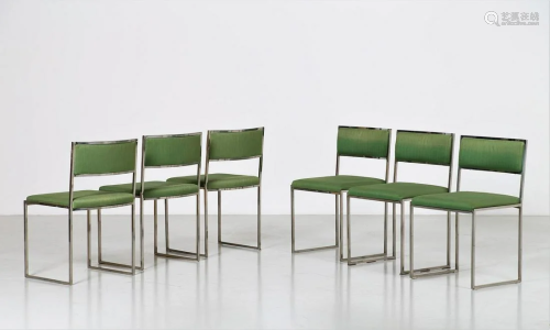 WILLY RIZZO Six chairs (6).