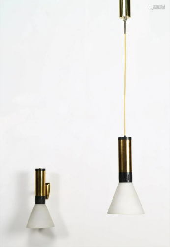 STILNOVO Applique and pendant lamp (2).