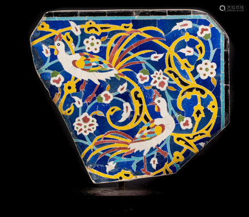 Arte Islamica A monumental mosaic pottery pa…