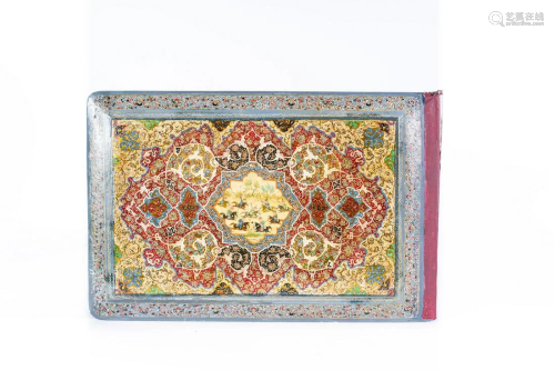 Arte Islamica Album with a Safavid style papier m…
