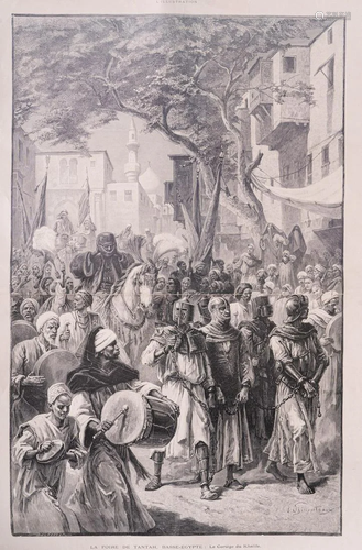 Arte Islamica The Tantah fair, Lower EgyptLithography,