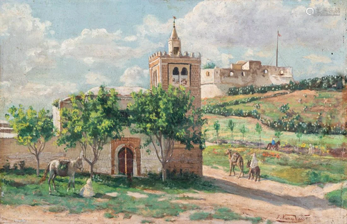 Arte Islamica Italo Nunes Vais (1860-1932)Mosque in