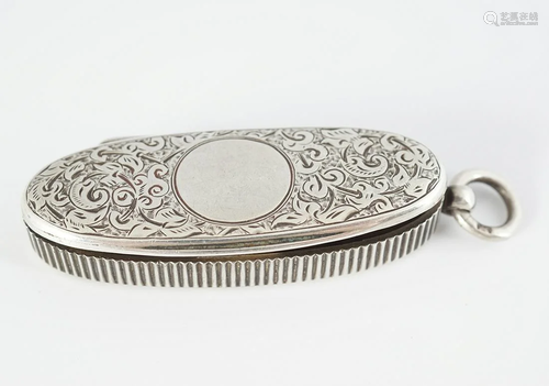 UNUSUAL SILVER VESTA BOX