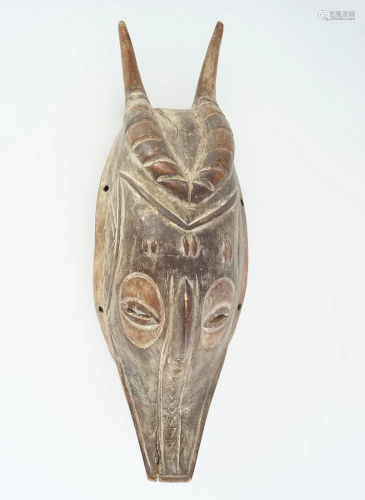 EARLY AFRICAN CEREMONIAL TRIBAL MASK