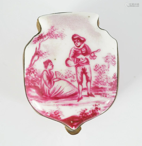 19TH-CENTURY GERMAN PORCELAIN SNUFF …