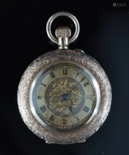 LADY'S 9 CT. GOLD POCKET WATCH