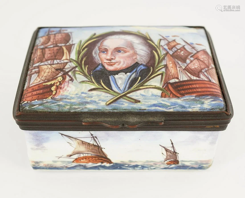 19TH-CENTURY CAPTAIN COOKE ENAMELLED…