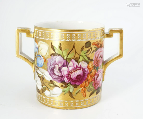 19TH-CENTURY CROWN DERBY LOVING CUP
