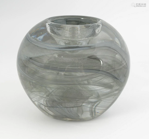 KOSTA BODA ART GLASS BOWL/PAPERWEIGHT