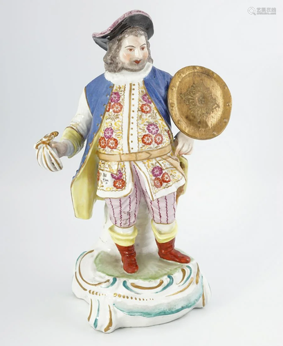 EARLY 19TH-CENTURY ENGLISH PORCELAIN FIGURE