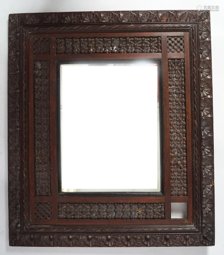 19TH-CENTURY MOROCCAN CARVED FRAME…