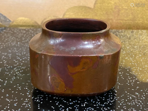 Japanese Modern Design Bronze Vase