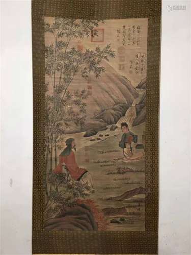 A Chinese Scroll Painting by Xia Gui