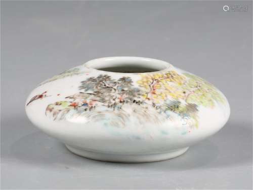 An Ancient Chinese Porcelain Tea Basin