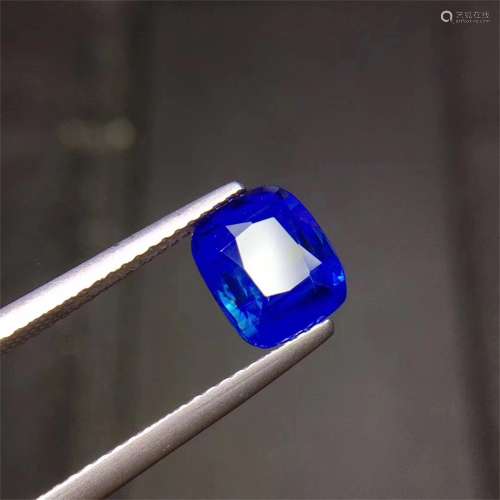 A Sri Lankan Carved Sapphire