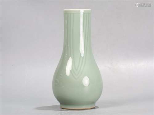 A Chinese Celadon Glazed Porcelain Vase