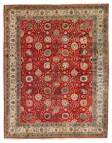 TABRIZ. NORTH PERSIAN, UM 1950. 434 X 345 CM.