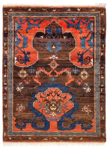 USHAK PRAYER STYLE. WESTERN ANATOLIA, 20TH CENTURY 185 X 144 CM.