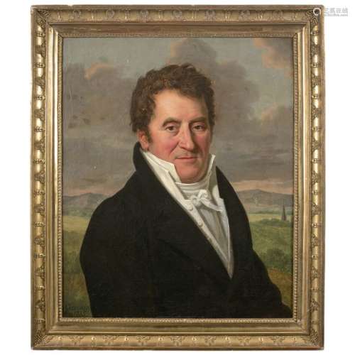 Jean Baptiste GERMAIN (Reims, 1782 1842) Portrait …